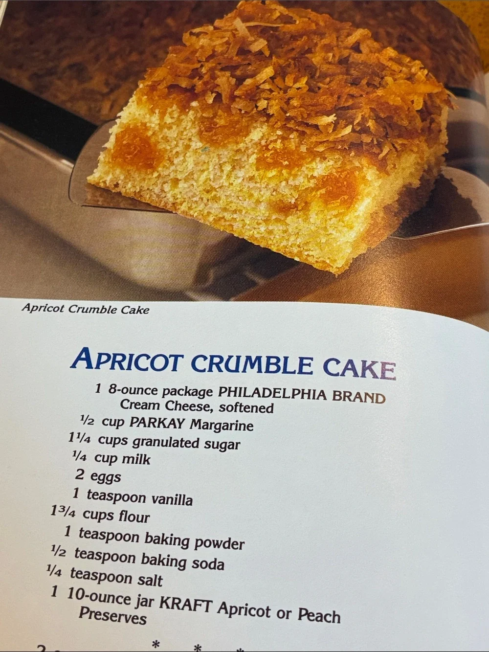 Philadelphia Cream Cheese Cookbook - vintage cookbook